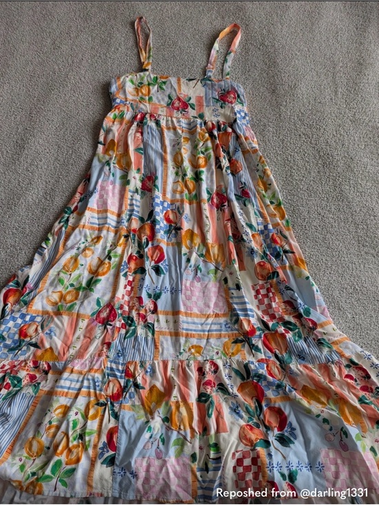 Paper Heart Dresses & Skirts - Floral Print Strap Maxi Dress in Multi